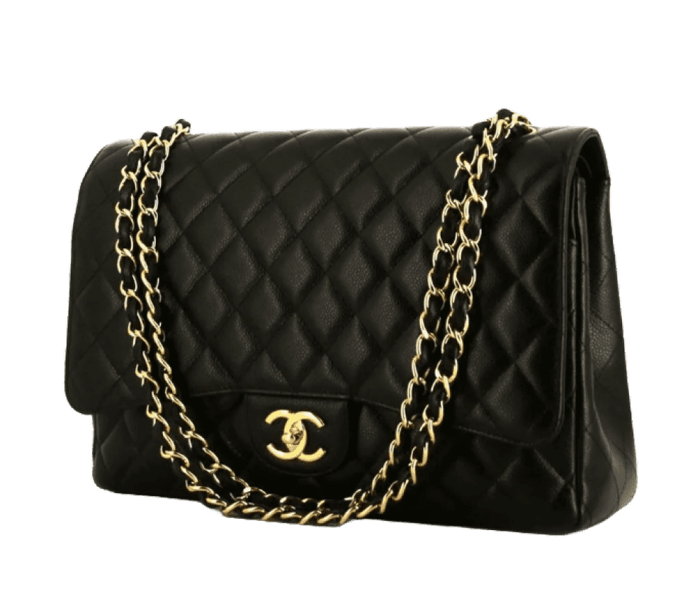 Borrow against your black vintage Chanel Classic Flap handbag through Qollateral’s discreet lending program.