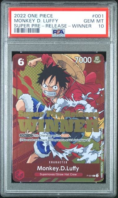 Monkey D. Luffy Card