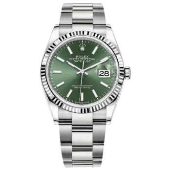 Rolex Datejust 36 Mint Green Index Dial Reference 126234GXO